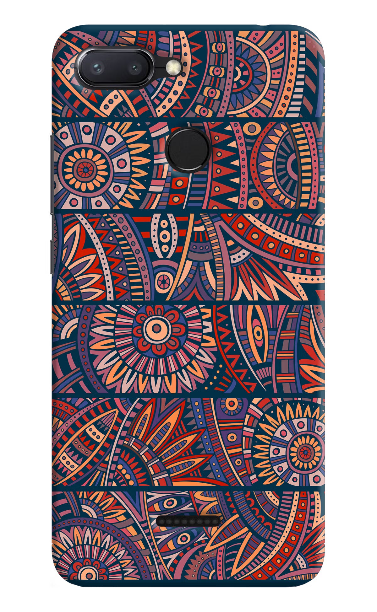 African Culture Design Redmi 6 Hard Case Back Cover by Casekaro
