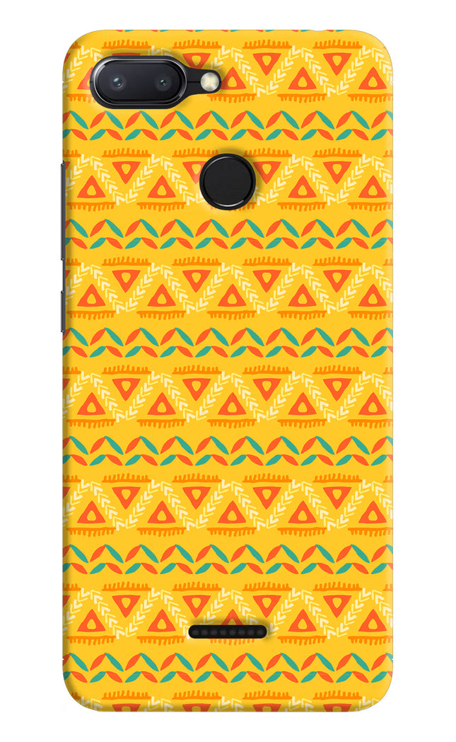 Tribal Pattern Redmi 6 Hard Case Back Cover by Casekaro