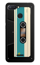 Cassette Redmi 6 Hard Case Back Cover by Casekaro