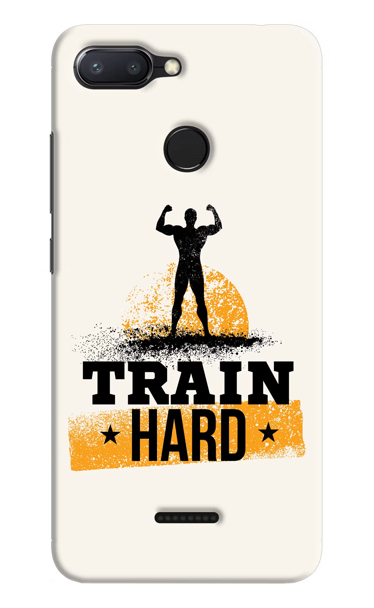 Train Hard Redmi 6 Hard Case Back Cover by Casekaro