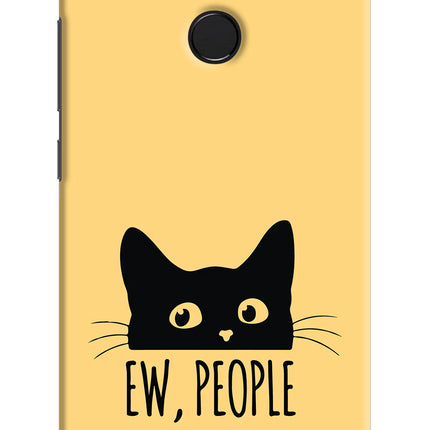 Ew People Catitude Redmi 6 Hard Case Back Cover by Casekaro