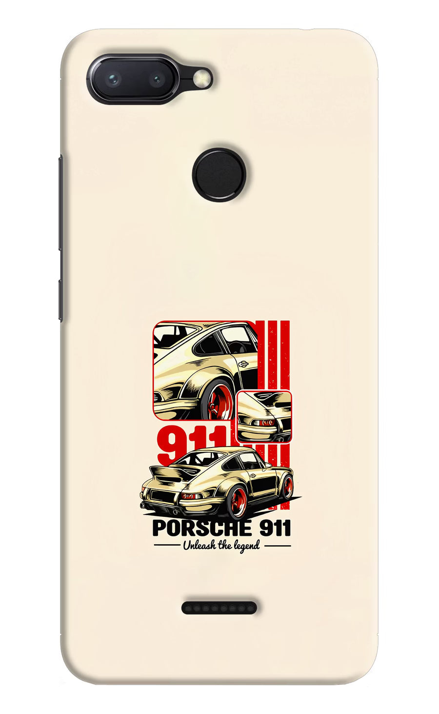 Classic Porsche 911 Redmi 6 Back Cover, Hard case