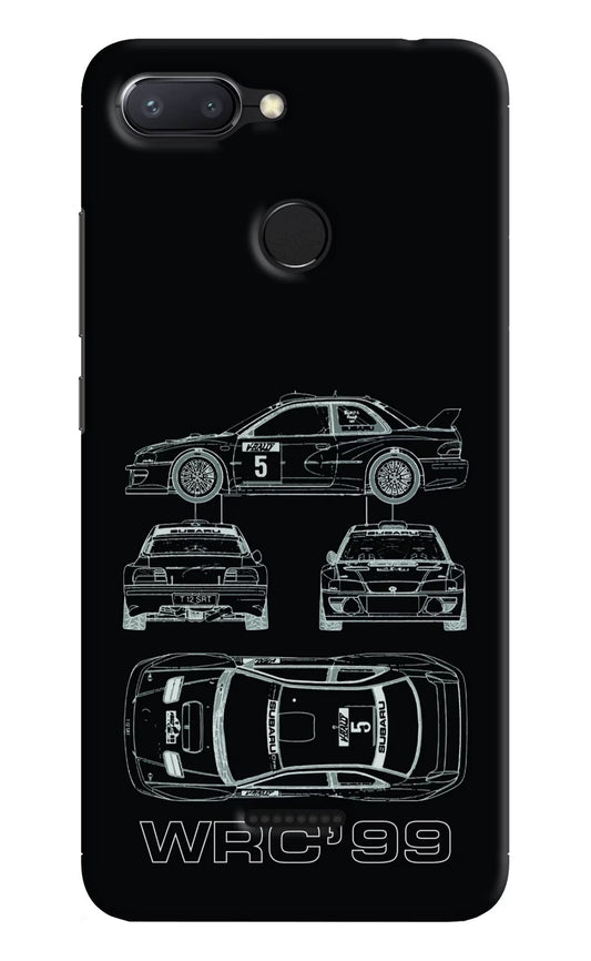 WRC'99 Redmi 6 Hard Case Back Cover by Casekaro