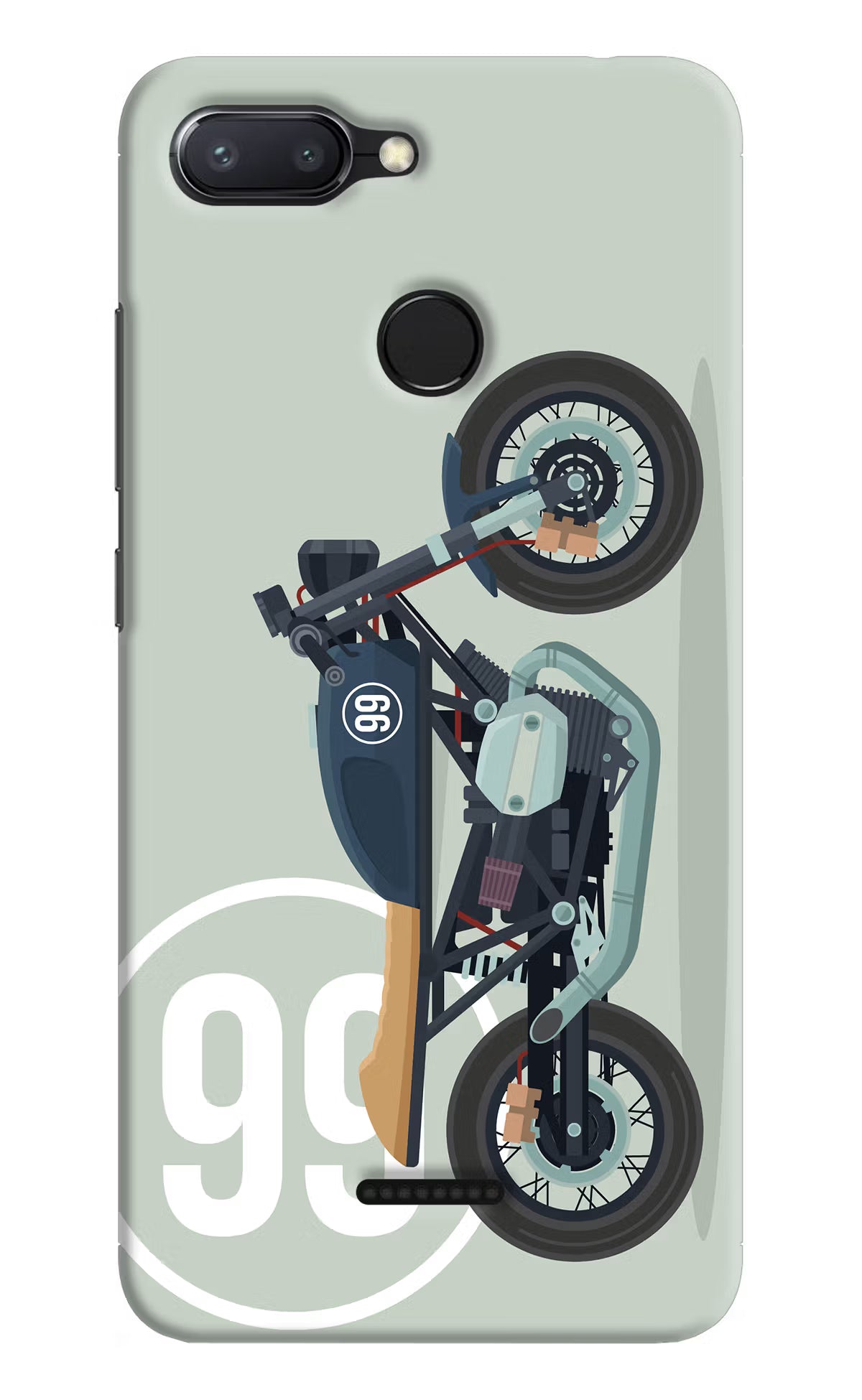 Classic Cafe Racer 99 Redmi 6 Hard Case Back Cover by Casekaro