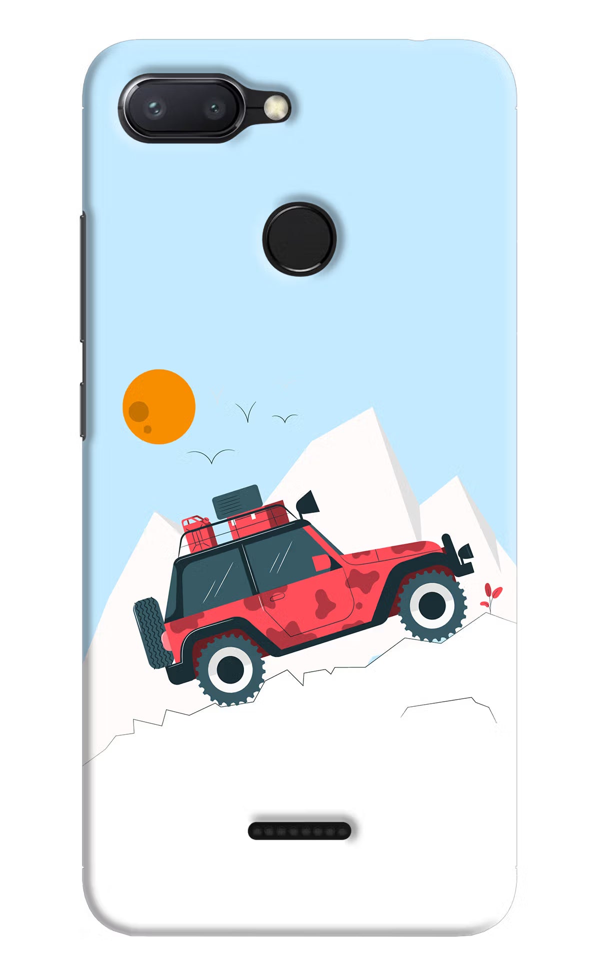 Mountain Trail Beast Redmi 6 Hard Case Back Cover by Casekaro