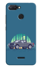Retro Garage Vibe Redmi 6 Hard Case Back Cover by Casekaro