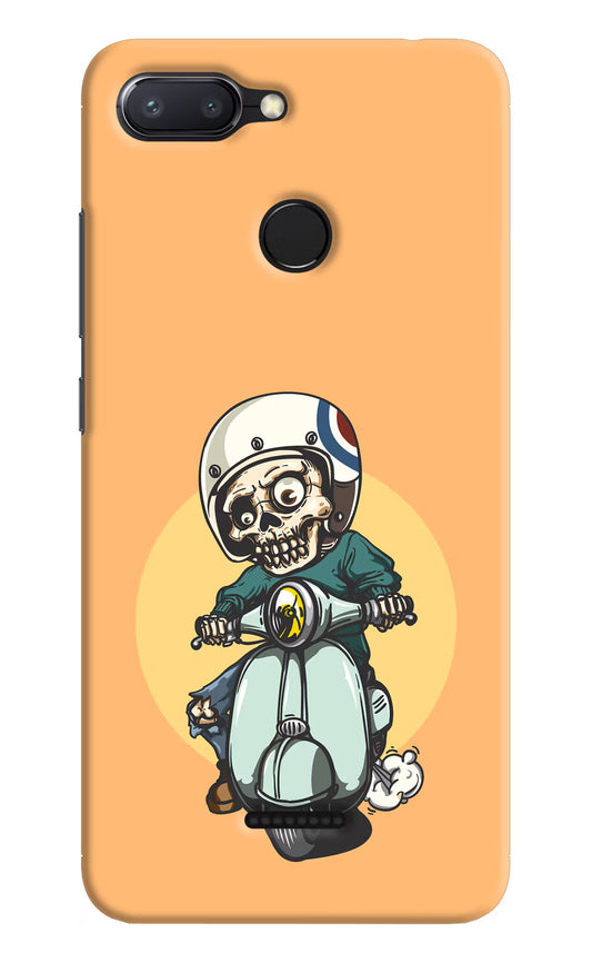 Undead Biker Redmi 6 Hard Case Back Cover by Casekaro