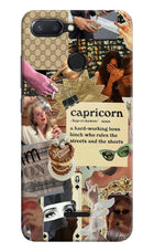 Capricorn Zodiac Redmi 6 Hard Case Back Cover by Casekaro