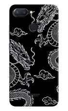 Twin Dragons Redmi 6 Hard Case Back Cover by Casekaro