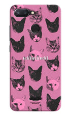Pink Cats Redmi 6 Hard Case Back Cover by Casekaro