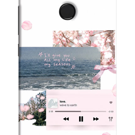 Wave to earth Redmi 6 Hard Case Back Cover by Casekaro