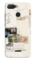 Soft Aesthetic Redmi 6 Hard Case Back Cover by Casekaro