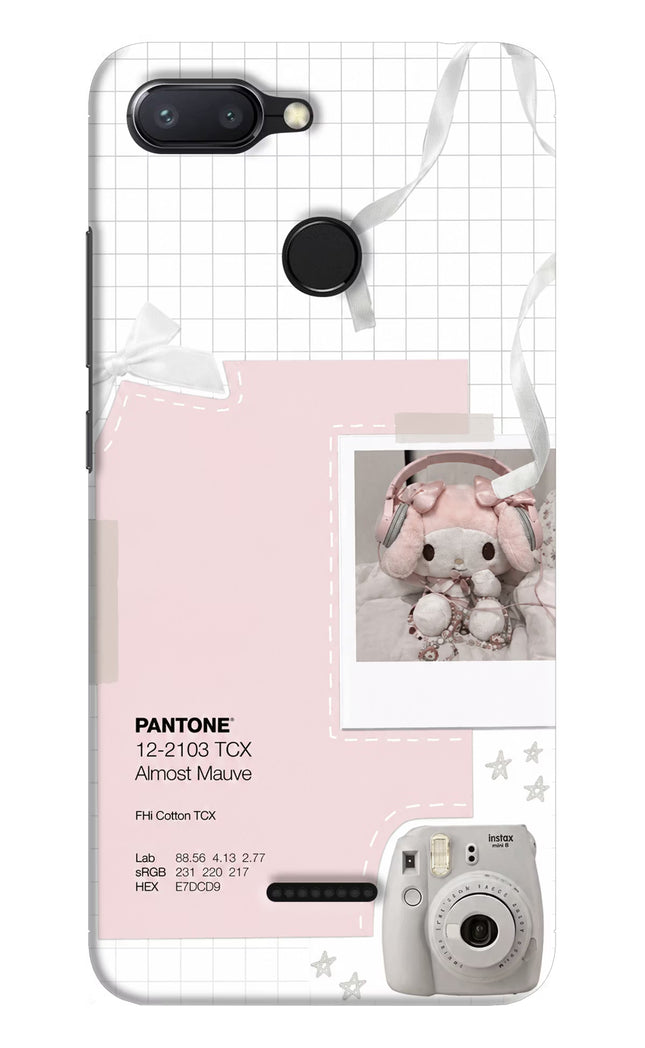 Pantone Asthetic Redmi 6 Hard Case Back Cover by Casekaro