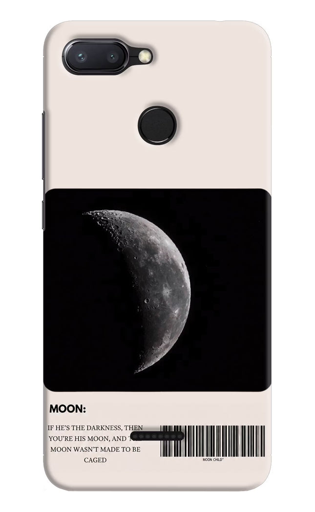 Moon Phase Redmi 6 Hard Case Back Cover by Casekaro