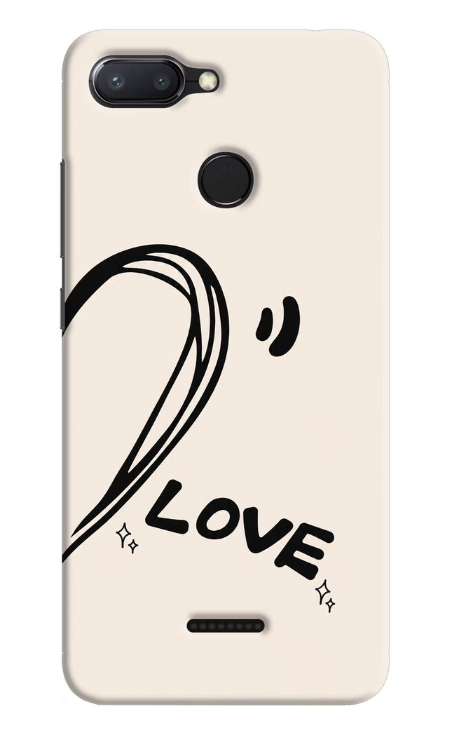 Soul Line Redmi 6 Hard Case Back Cover by Casekaro