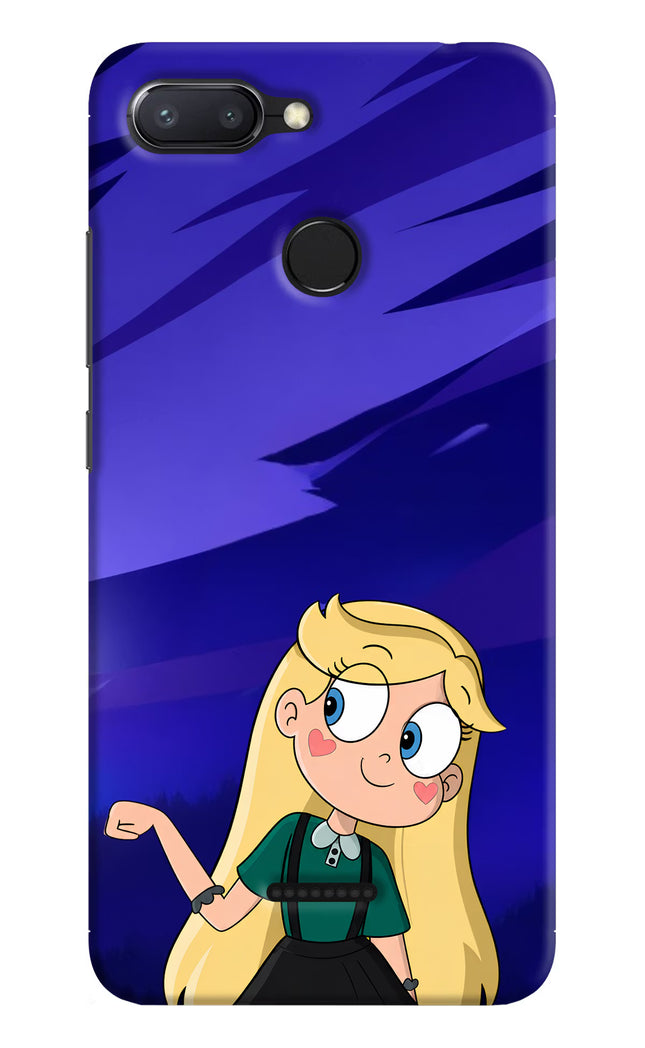 Star Glow Redmi 6 Hard Case Back Cover by Casekaro