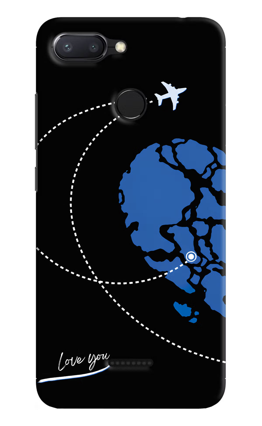 Love Orbit Redmi 6 Back Cover, Hard case
