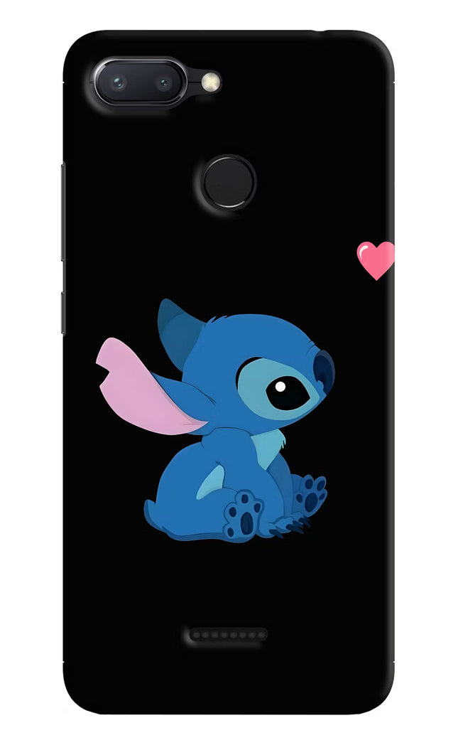 Stitch Crush Redmi 6 Hard Case Back Cover by Casekaro