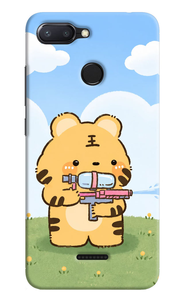Tiger Treat Redmi 6 Hard Case Back Cover by Casekaro