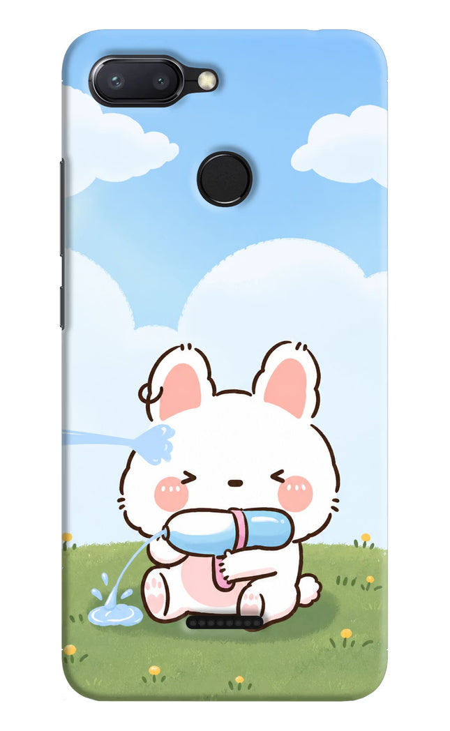Bunny Treat Redmi 6 Hard Case Back Cover by Casekaro