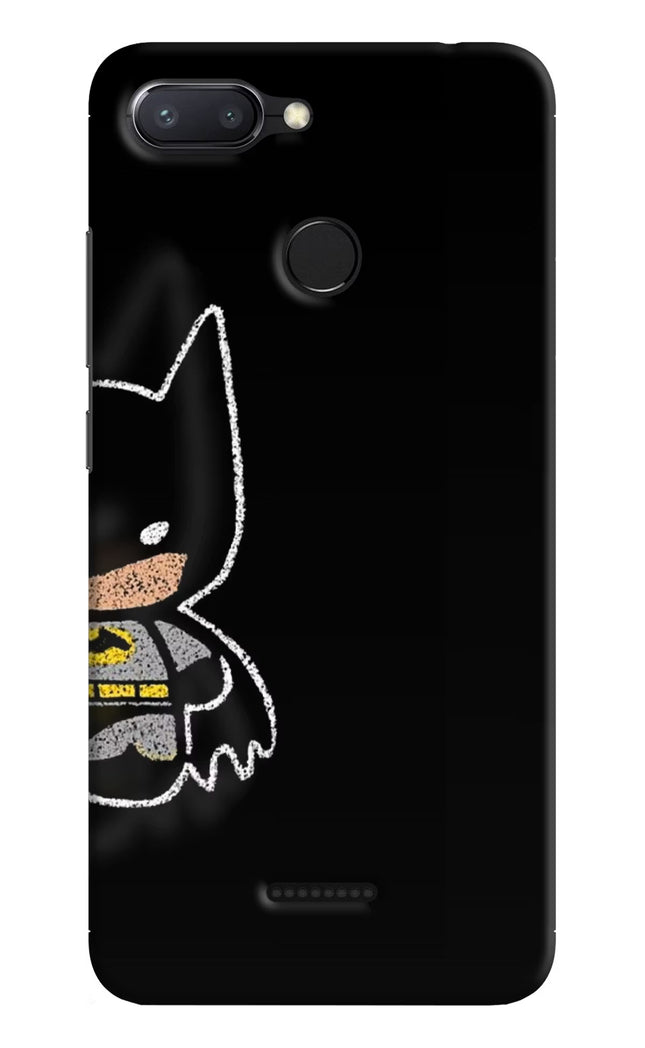 Bat Kitty Redmi 6 Hard Case Back Cover by Casekaro