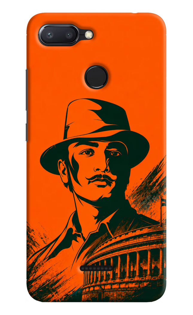 Bhagat Singh Legacy Redmi 6 Hard Case Back Cover by Casekaro