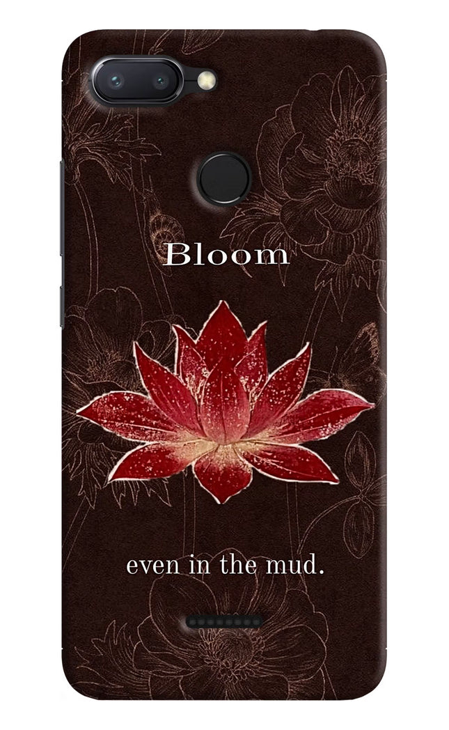 Bloom Redmi 6 Hard Case Back Cover by Casekaro