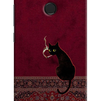 Midnight Cat Redmi 6 Hard Case Back Cover by Casekaro