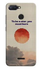 Pixel Sun Redmi 6 Back Cover