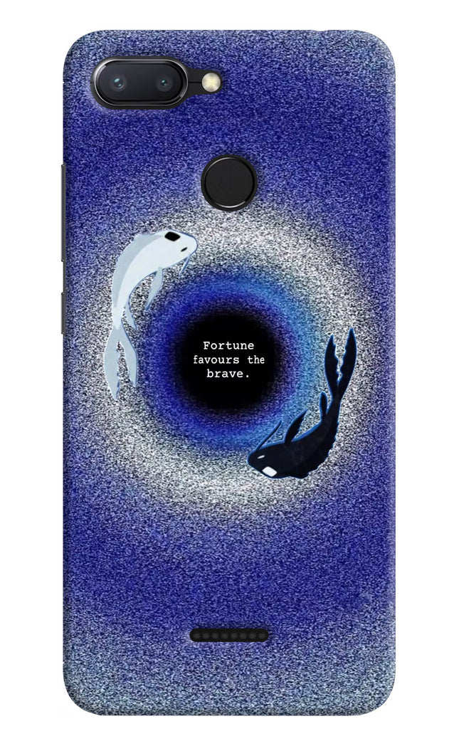 Dark Koi Redmi 6 Hard Case Back Cover by Casekaro