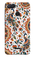 White Mayura Redmi 6 Back Cover