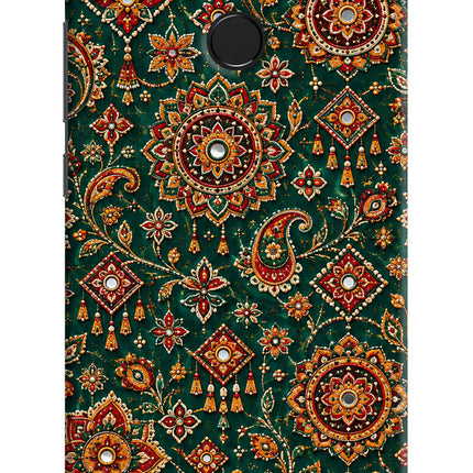 Green Pataka Redmi 6 Hard Case Back Cover by Casekaro