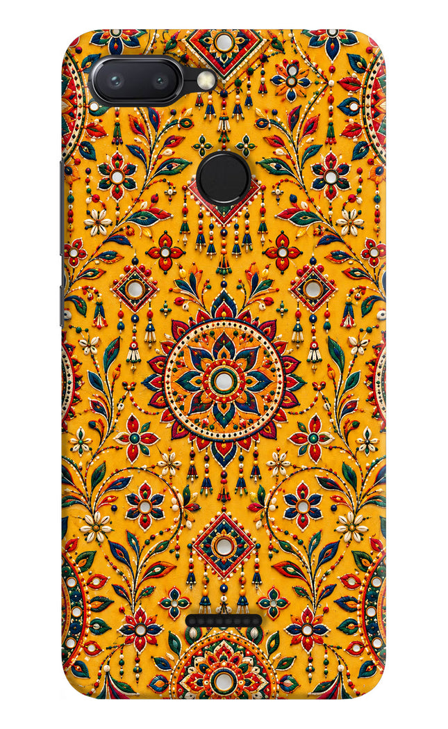 Sunlit Aura Redmi 6 Hard Case Back Cover by Casekaro