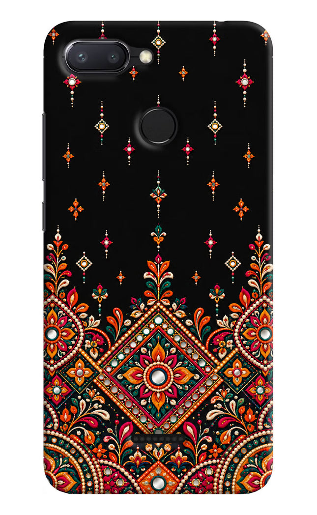 Noir Mehfil Redmi 6 Hard Case Back Cover by Casekaro
