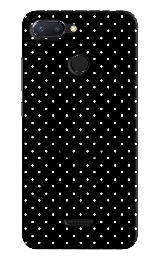 White Dots Redmi 6 Pop Case by Casekaro