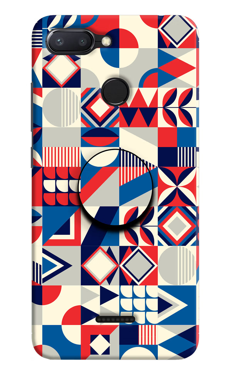 Colorful Pattern Redmi 6 Pop Case, Hard case