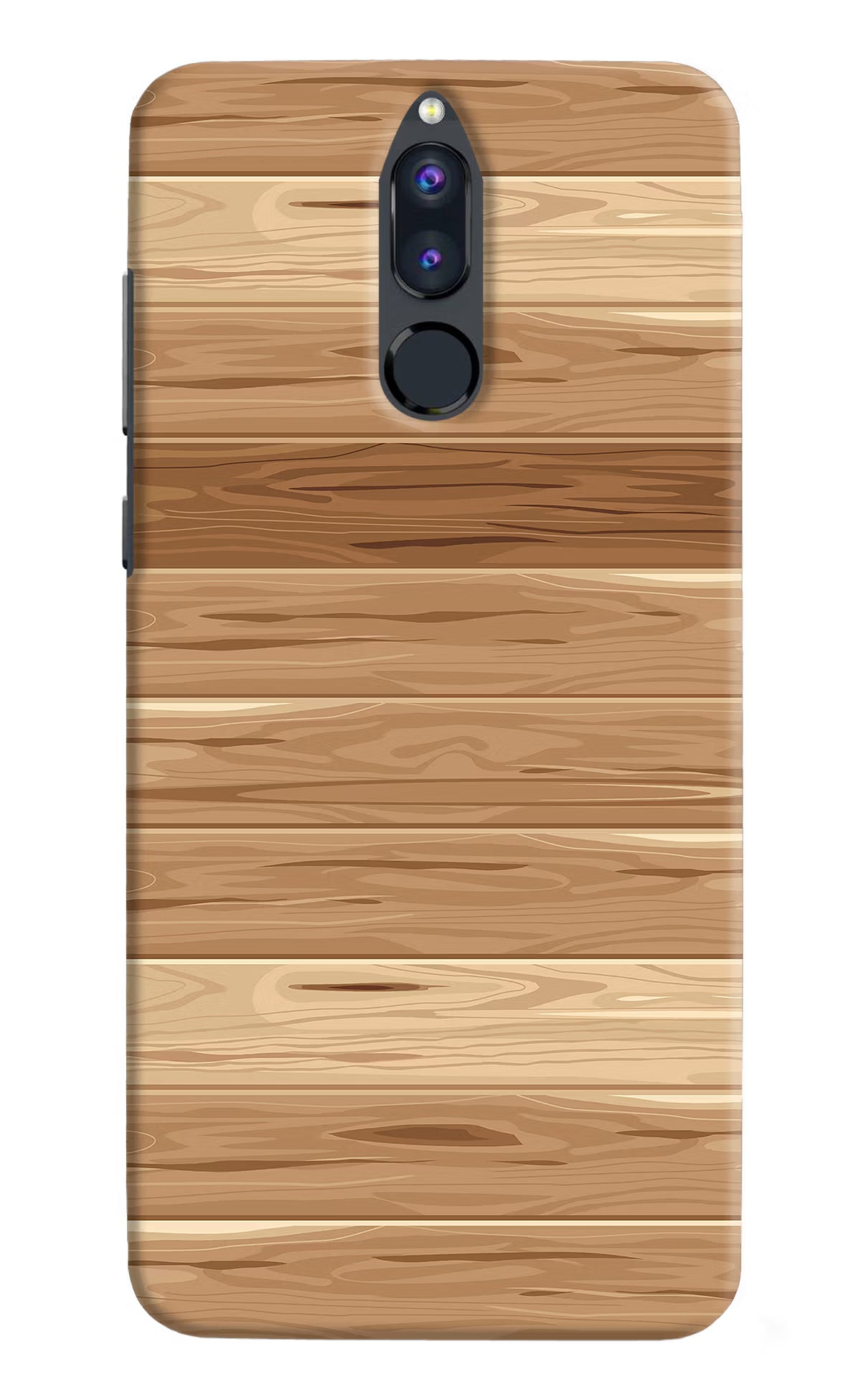Wooden Vector Honor 9i Hard Case Back Cover by Casekaro