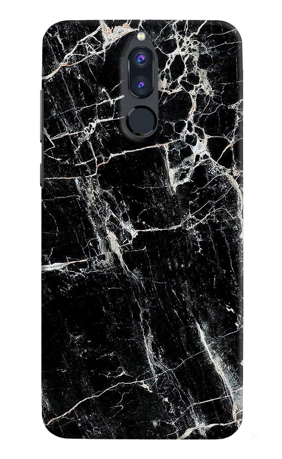 Black Marble Texture Honor 9i Back Cover, Hard case