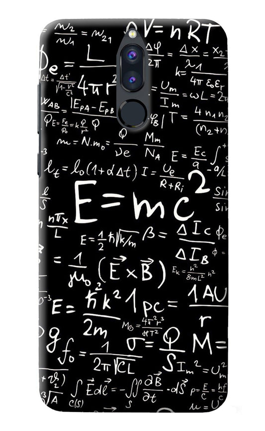 Physics Albert Einstein Formula Honor 9i Back Cover