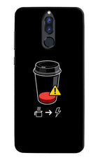 Coffee Honor 9i Hard Case Back Cover by Casekaro