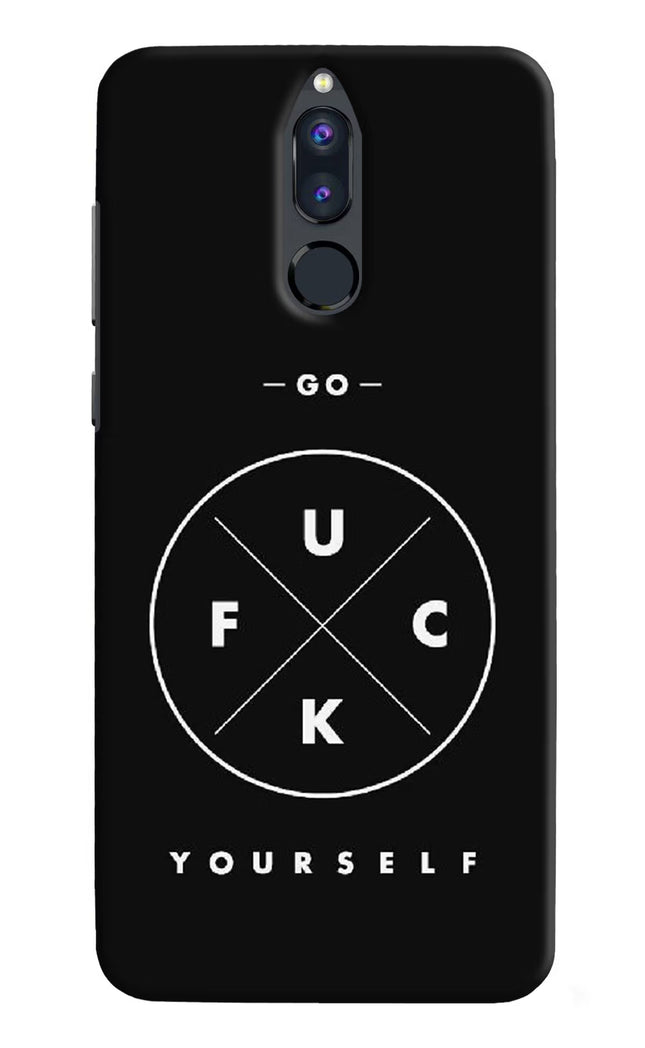 Go Fuck Yourself Honor 9i Hard Case Back Cover by Casekaro