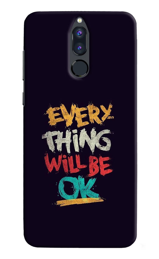 Everything Will Be Ok Honor 9i Hard Case Back Cover by Casekaro
