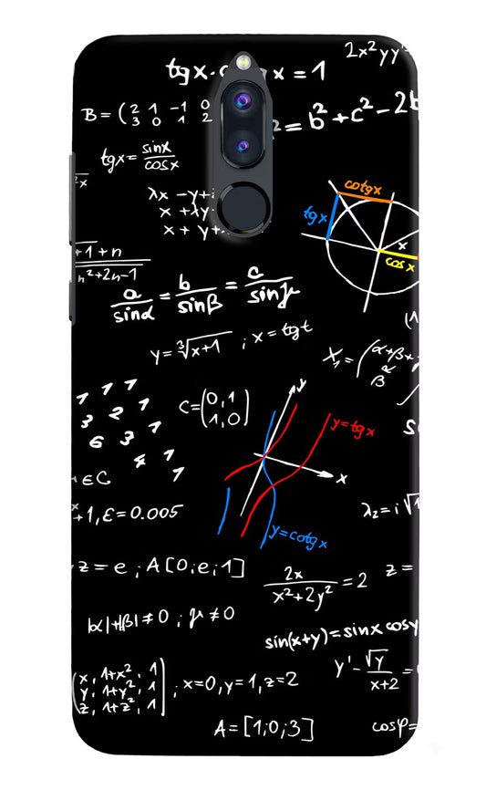 Mathematics Formula Honor 9i Hard Case Back Cover by Casekaro