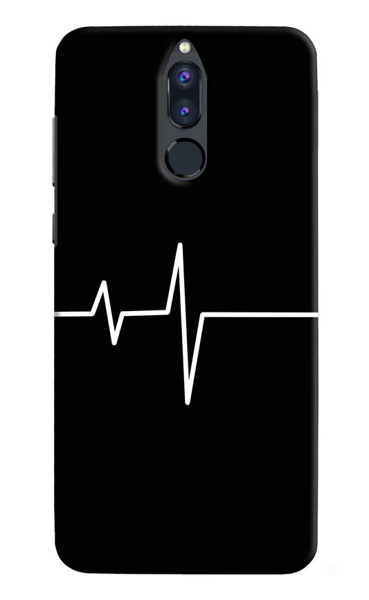 Heart Beats Honor 9i Hard Case Back Cover by Casekaro