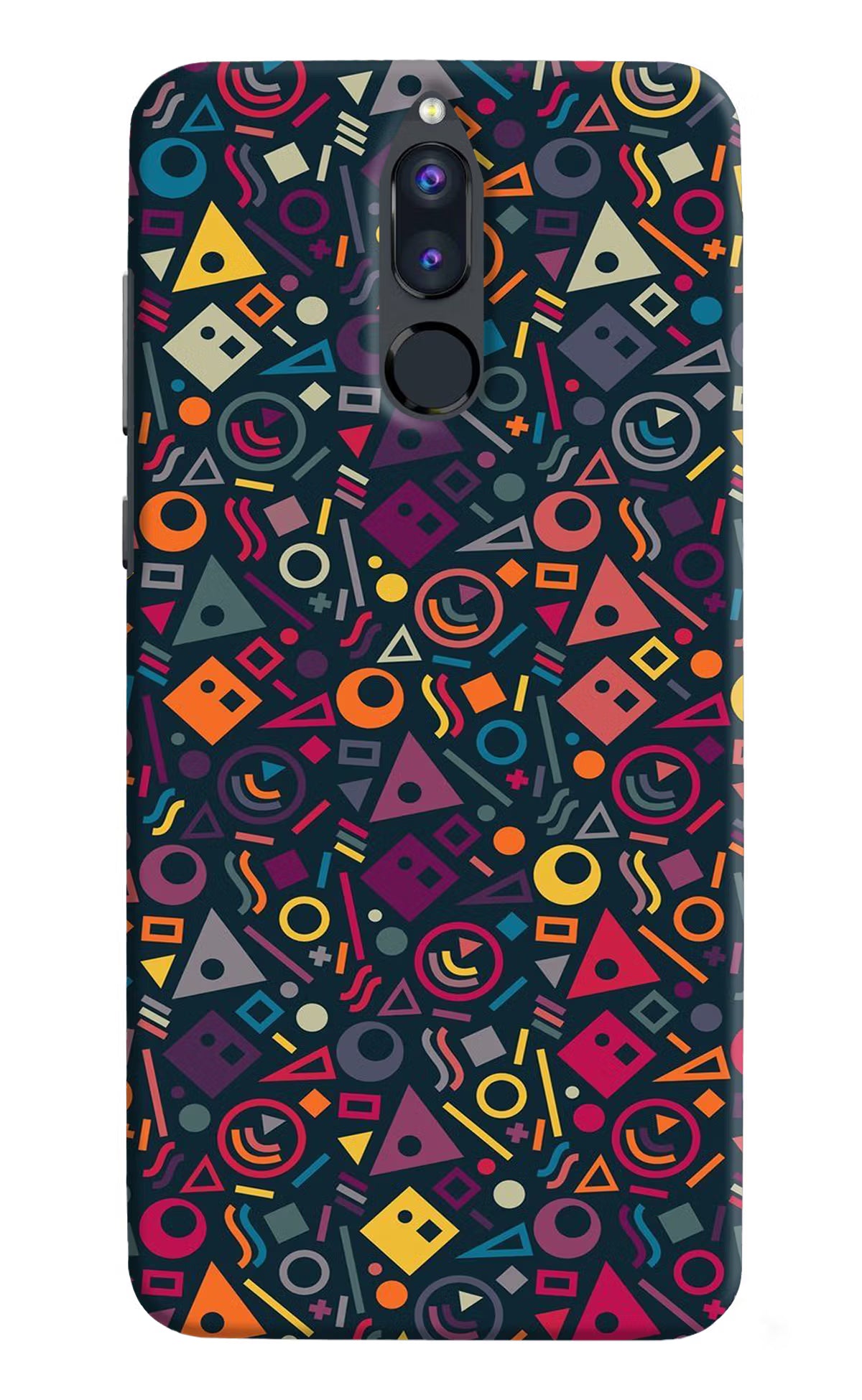 Geometric Abstract Honor 9i Hard Case Back Cover by Casekaro