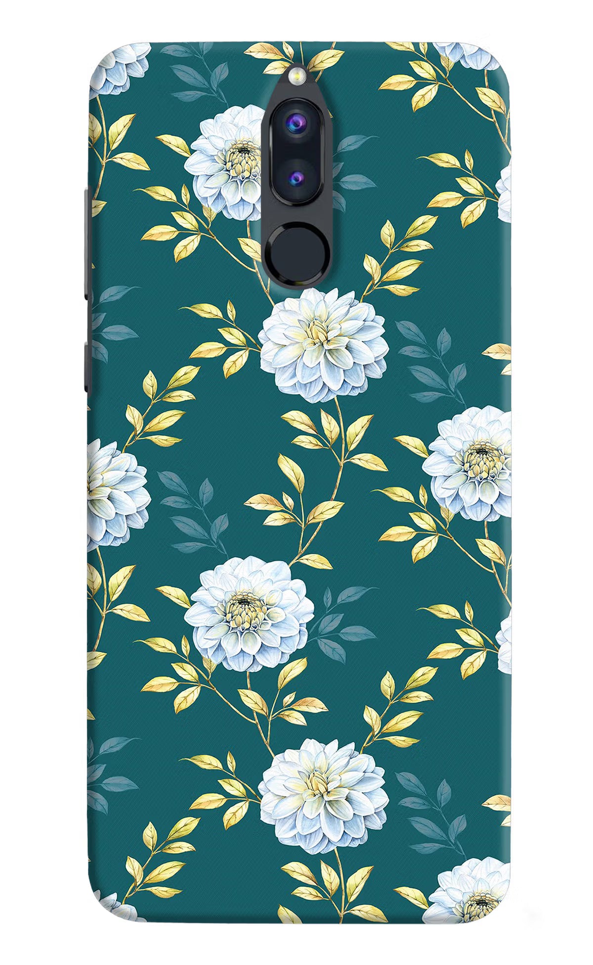 Flowers Honor 9i Hard Case Back Cover by Casekaro