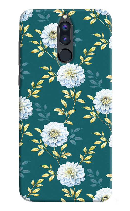 Flowers Honor 9i Hard Case Back Cover by Casekaro
