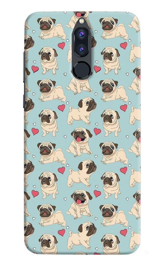 Pug Dog Honor 9i Hard Case Back Cover by Casekaro
