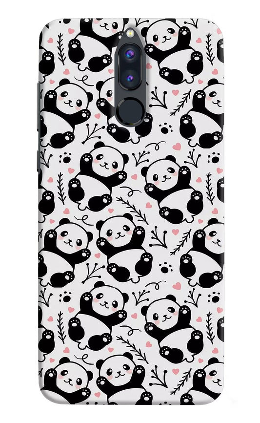 Cute Panda Honor 9i Hard Case Back Cover by Casekaro