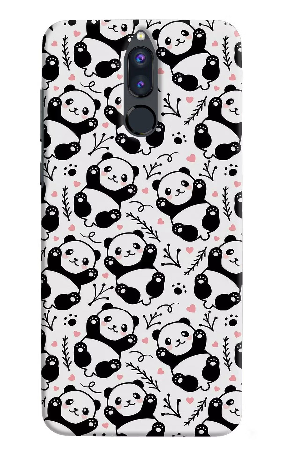 Cute Panda Honor 9i Back Cover, Hard case